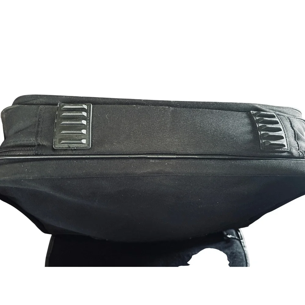 Dell Laptop Messenger Bag Unisex Large Black Excellent Professional Organizer